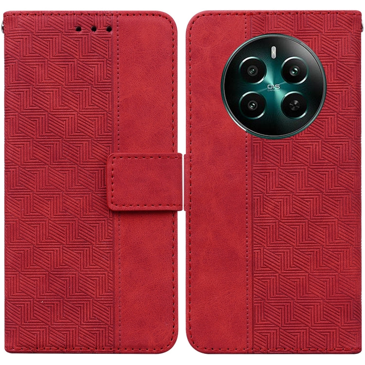 Geometric Embossed Leather Phone Case, For Realme 12+, For Realme 12 Pro+ Global, For Realme C67 4G Global, For Realme 11 4G Global, For Realme 11 5G/Narzo 60 India Version, For Realme 11 5G Global, For Realme 11 Pro / 11 Pro+ / Narzo 60 Pro           ...
