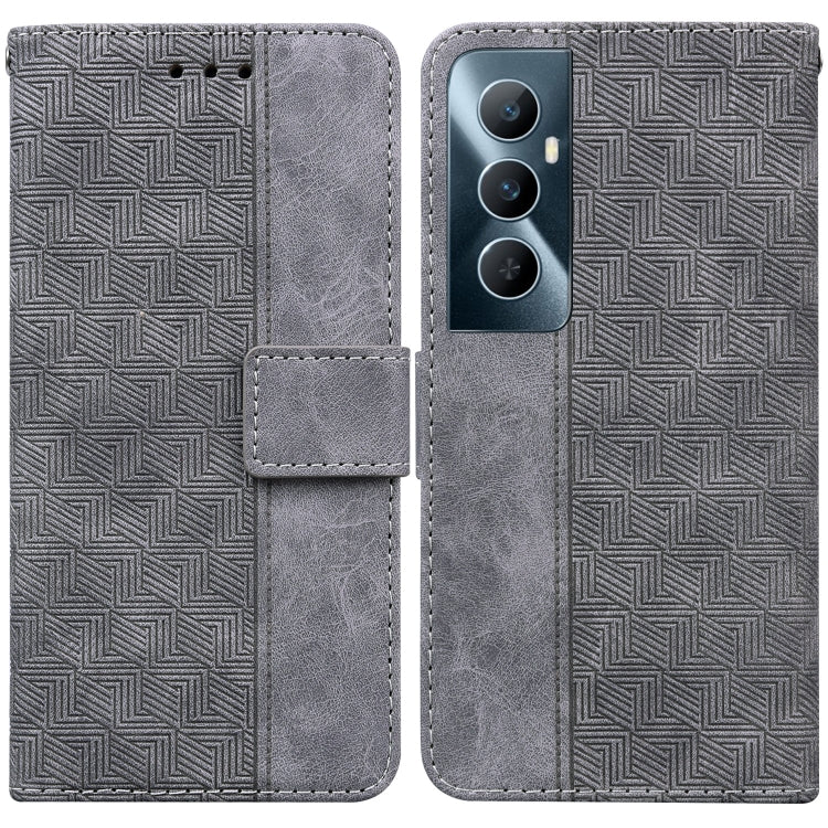 Geometric Embossed Leather Phone Case, For Realme 12+, For Realme 12 Pro+ Global, For Realme C67 4G Global, For Realme 11 4G Global, For Realme 11 5G/Narzo 60 India Version, For Realme 11 5G Global, For Realme 11 Pro / 11 Pro+ / Narzo 60 Pro           ...