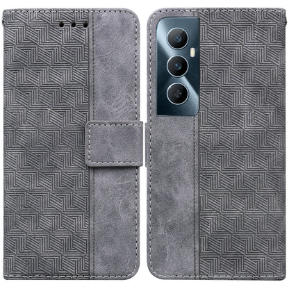 Geometric Embossed Leather Phone Case, For Realme 12+, For Realme 12 Pro+ Global, For Realme C67 4G Global, For Realme 11 4G Global, For Realme 11 5G/Narzo 60 India Version, For Realme 11 5G Global, For Realme 11 Pro / 11 Pro+ / Narzo 60 Pro           ...
