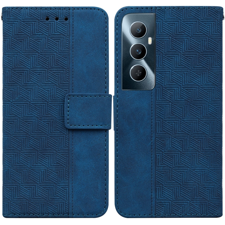 Geometric Embossed Leather Phone Case, For Realme 12+, For Realme 12 Pro+ Global, For Realme C67 4G Global, For Realme 11 4G Global, For Realme 11 5G/Narzo 60 India Version, For Realme 11 5G Global, For Realme 11 Pro / 11 Pro+ / Narzo 60 Pro           ...