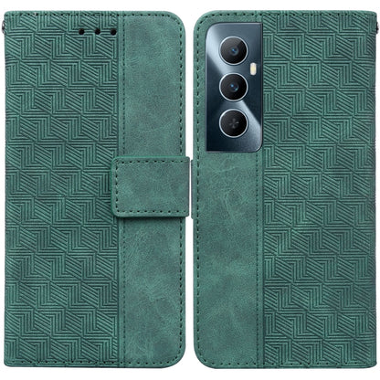 Geometric Embossed Leather Phone Case, For Realme 12+, For Realme 12 Pro+ Global, For Realme C67 4G Global, For Realme 11 4G Global, For Realme 11 5G/Narzo 60 India Version, For Realme 11 5G Global, For Realme 11 Pro / 11 Pro+ / Narzo 60 Pro           ...