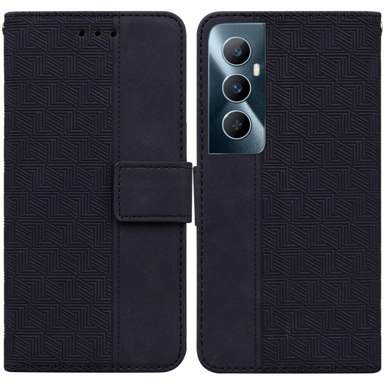 Geometric Embossed Leather Phone Case, For Realme 12+, For Realme 12 Pro+ Global, For Realme C67 4G Global, For Realme 11 4G Global, For Realme 11 5G/Narzo 60 India Version, For Realme 11 5G Global, For Realme 11 Pro / 11 Pro+ / Narzo 60 Pro           ...