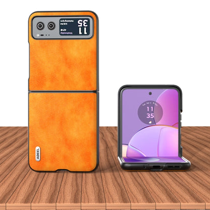ABEEL Dual Color Lichi Texture PU Phone Case, For Motorola Razr 40