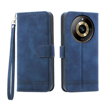 Dierfeng Dream Line Leather Phone Case, For Realme C53, For Realme 11 Pro