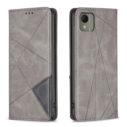 Rhombus Texture Magnetic Leather Phone Case, For Nokia G42, For Nokia C110, For Nokia G310, For Nokia C02