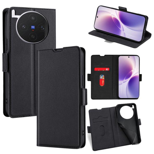 Ultra-thin Voltage Side Buckle Horizontal Flip Leather Phone Case, For vivo X300s 5G, For vivo V70 FE 5G, For vivo Y05 4G, For vivo Y500i 5G, For vivo X300 Ultra 5G, For vivo S50 Pro mini 5G, For vivo S50 5G, For vivo X300 Pro 5G, For vivo X300 5G     ...