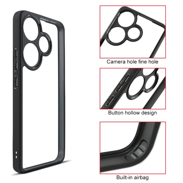 Frosted TPU + Transparent PC Phone Case, For Xiaomi Redmi Turbo 3, For Xiaomi Redmi Note 13 Pro 4G, For Xiaomi Redmi Note 13 4G, For Xiaomi 14 Ultra, For Xiaomi 14, For Xiaomi Redmi Note 13 5G, For Xiaomi Redmi Note 13 Pro+                             ...