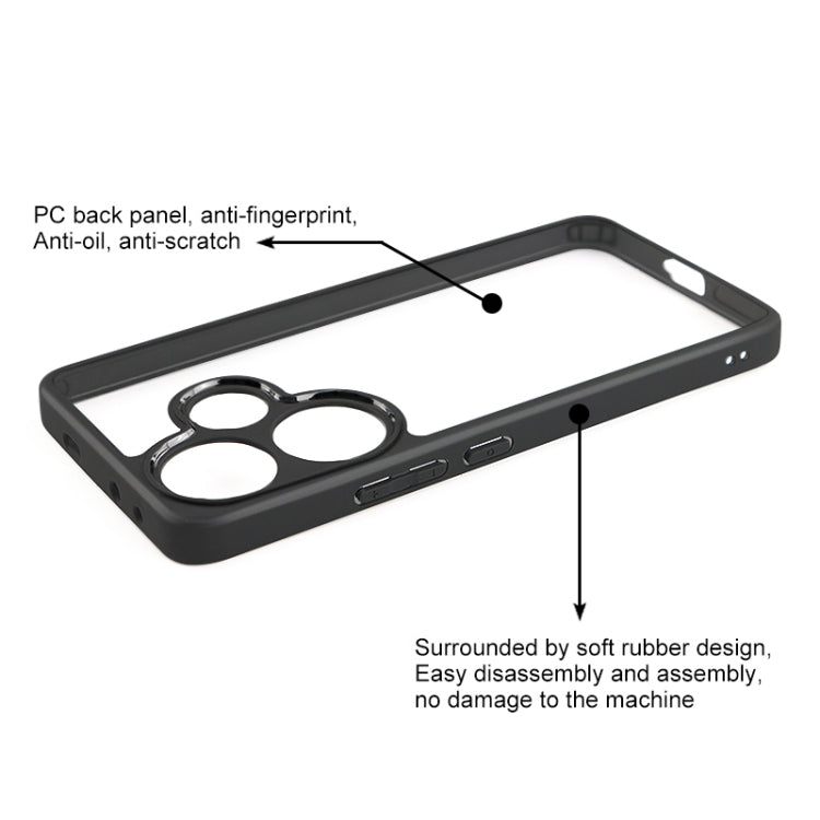 Frosted TPU + Transparent PC Phone Case, For Xiaomi Redmi Turbo 3, For Xiaomi Redmi Note 13 Pro 4G, For Xiaomi Redmi Note 13 4G, For Xiaomi 14 Ultra, For Xiaomi 14, For Xiaomi Redmi Note 13 5G, For Xiaomi Redmi Note 13 Pro+                             ...