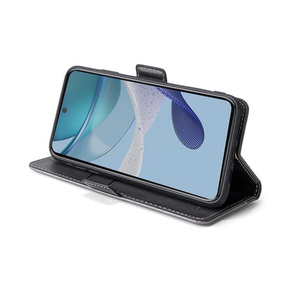 Contrast Color Side Buckle Leather Phone Case, For vivo Y78 5G