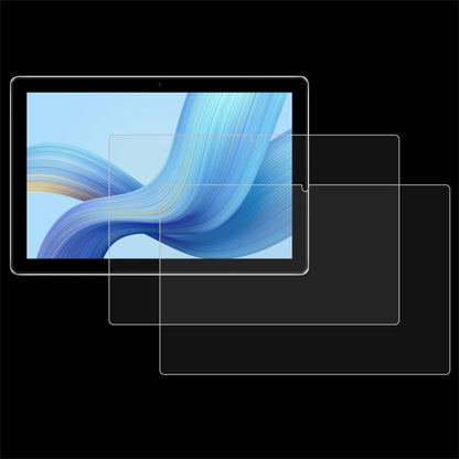 Tablet screen protector tempered glass film set, clear protective sheets over screen