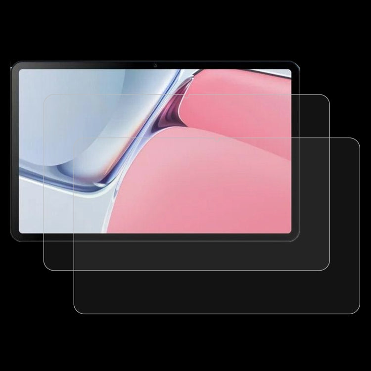 Tablet screen protector tempered glass film set, clear protector panels on tablet screen
