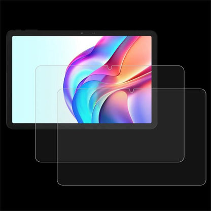 Tablet tempered glass screen protector film set, clear shield covering tablet screen