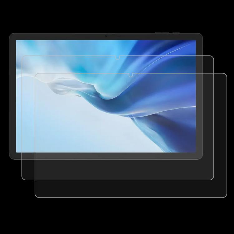 Tablet tempered glass screen protector film, transparent front screen protector layer