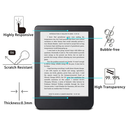 2pcs 9H 0.3mm Explosion-proof Tempered Glass Film, For Kobo Clara 2E, For Kobo Elipsa 2E, For Kobo Libra 2, For Kobo Clara Coloue 6.0 2024, For Kobo Libra Colour 7.0 2024, For Kobo Clara BW 6.0