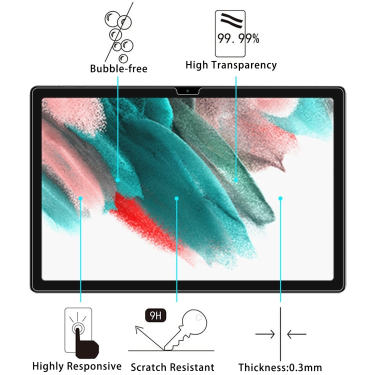 9H 0.3mm Explosion-proof Tempered Glass Film, For UMIDIGI A13 Tab, For Umidigi G3 Tab