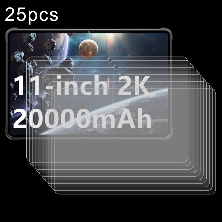 25 PCS/Pack 9H 0.3mm Explosion-proof Tempered Glass Film, For Oukitel RT10 11 inch, For Oukitel RT5 / RT2 / RT1, For Oukitel OT9 Smart Tablet 11, For Oukitel OT6 10.1, For Oukitel RT3 / RT3 Pro / RT3 Plus, For Oukitel RT9 10.1, For Oukitel OT11        ...