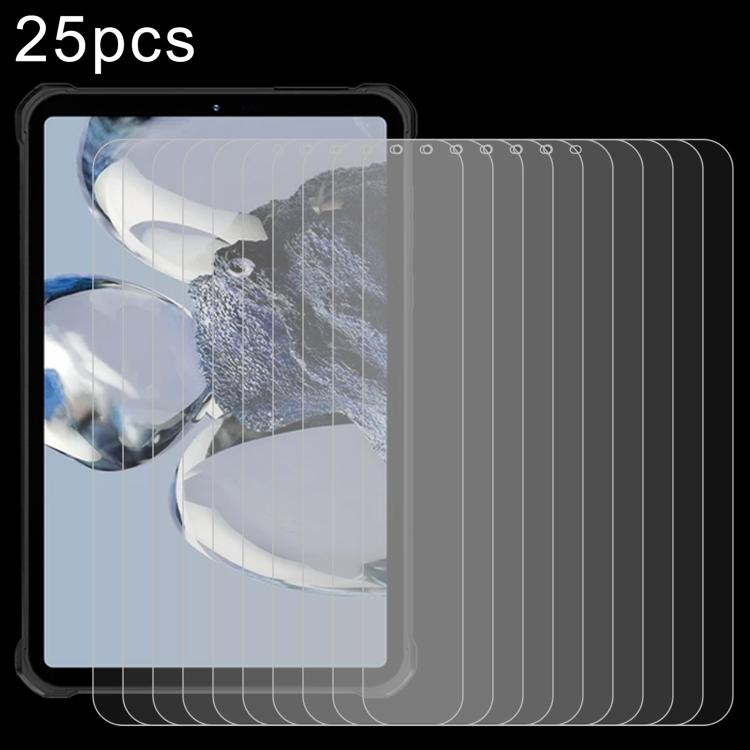 25 PCS/Pack 9H 0.3mm Explosion-proof Tempered Glass Film, For Oukitel RT10 11 inch, For Oukitel RT5 / RT2 / RT1, For Oukitel OT9 Smart Tablet 11, For Oukitel OT6 10.1, For Oukitel RT3 / RT3 Pro / RT3 Plus, For Oukitel RT9 10.1, For Oukitel OT11        ...