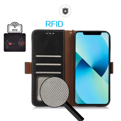 Magnetic Crazy Horse Texture Genuine Leather RFID Phone Case, For Asus ZenFone 10 / 9