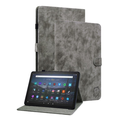 Tiger Pattern Flip Leather Tablet Case, For Amazon Fire Max 11