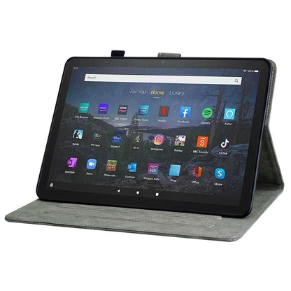 Tiger Pattern Flip Leather Tablet Case, For Amazon Fire Max 11