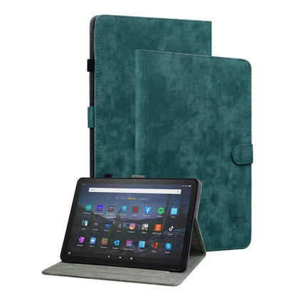 Tiger Pattern Flip Leather Tablet Case, For Amazon Fire Max 11