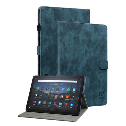 Tiger Pattern Flip Leather Tablet Case, For Amazon Fire Max 11