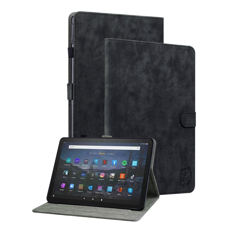 Tiger Pattern Flip Leather Tablet Case, For Amazon Fire Max 11
