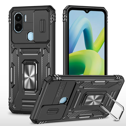 Armor PC + TPU Camera Shield Phone Case, For Xiaomi Redmi Note 12 Pro 5G Global, For Xiaomi Redmi Note 12 5G Global, For Xiaomi Redmi A1