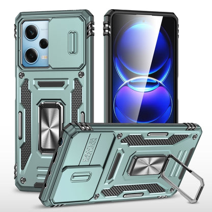 Armor PC + TPU Camera Shield Phone Case, For Xiaomi Redmi Note 12 Pro 5G Global, For Xiaomi Redmi Note 12 5G Global, For Xiaomi Redmi A1