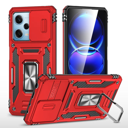 Armor PC + TPU Camera Shield Phone Case, For Xiaomi Redmi Note 12 Pro 5G Global, For Xiaomi Redmi Note 12 5G Global, For Xiaomi Redmi A1