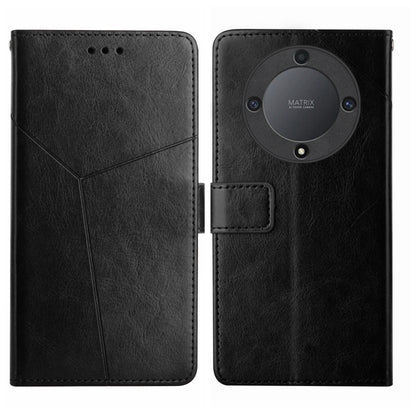 Y-shaped Pattern Flip Leather Phone Case, For Honor X9b, For Honor X6A, For Honor 90 Lite, For Honor 90