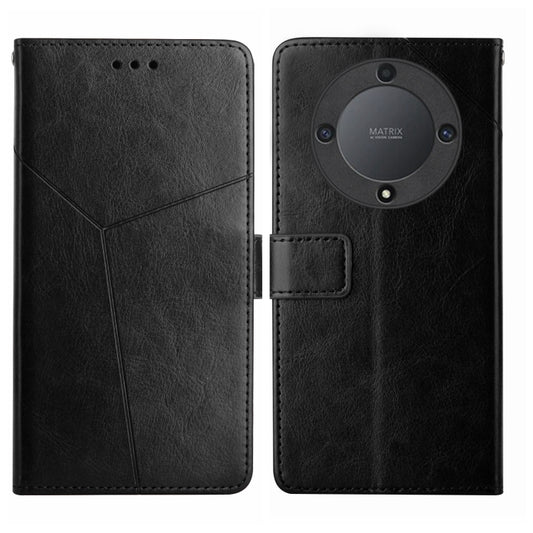 Y-shaped Pattern Flip Leather Phone Case, For Honor X9b, For Honor X6A, For Honor 90 Lite, For Honor 90