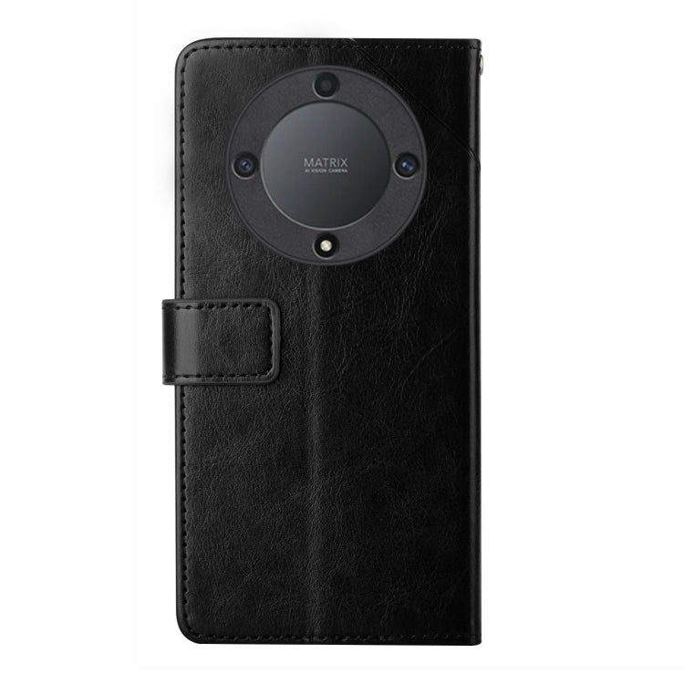 Y-shaped Pattern Flip Leather Phone Case, For Honor X9b, For Honor X6A, For Honor 90 Lite, For Honor 90