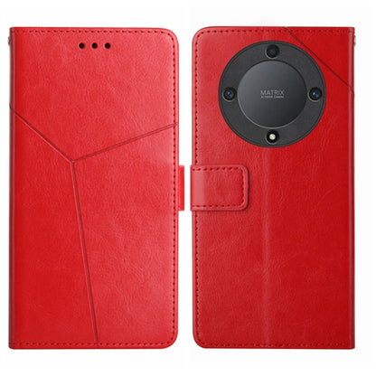Y-shaped Pattern Flip Leather Phone Case, For Honor X9b, For Honor X6A, For Honor 90 Lite, For Honor 90