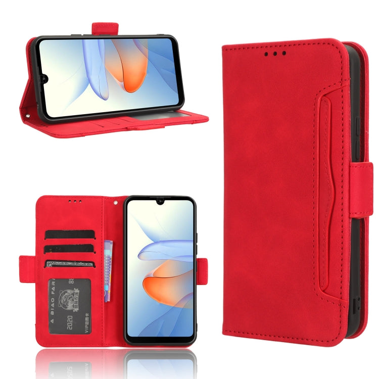 Skin Feel Calf Texture Card Slots Leather Phone Case, For ZTE Blade L220
