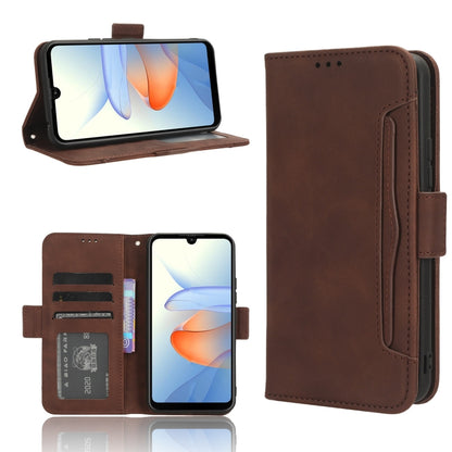 Skin Feel Calf Texture Card Slots Leather Phone Case, For ZTE Blade L220