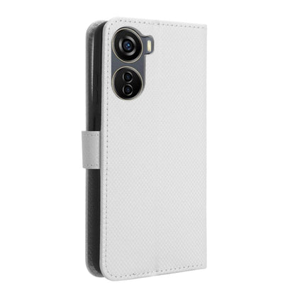Diamond Texture Leather Phone Case, For ZTE Axon 40 Lite