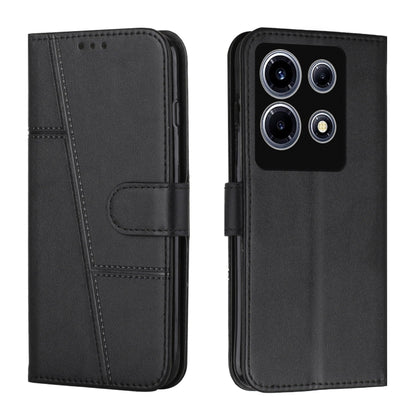 Stitching Calf Texture Buckle Leather Phone Case, For Infinix Smart 8, For Infinix Note 30 VIP