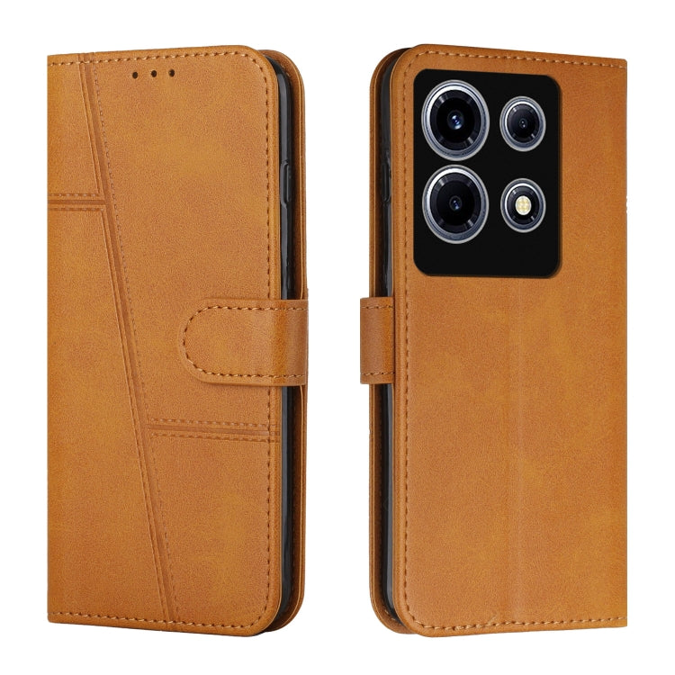 Stitching Calf Texture Buckle Leather Phone Case, For Infinix Smart 8, For Infinix Note 30 VIP