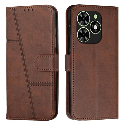 Stitching Calf Texture Buckle Leather Phone Case, For Infinix Smart 8, For Infinix Note 30 VIP
