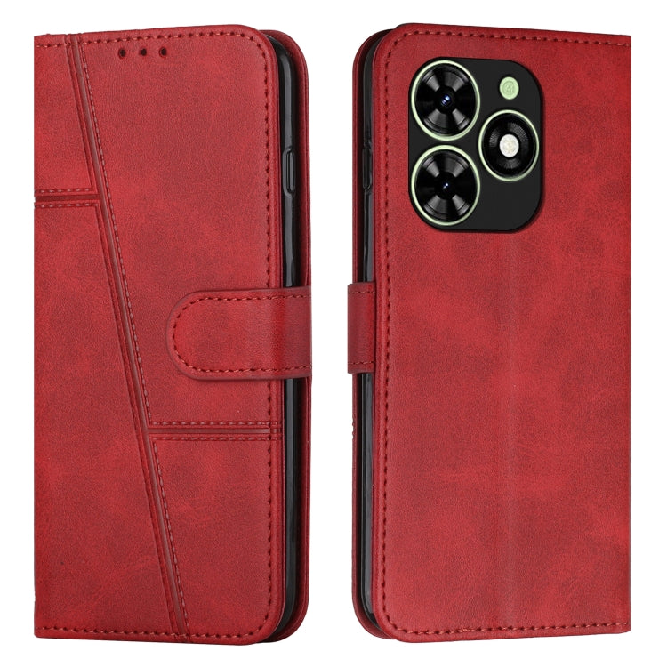 Stitching Calf Texture Buckle Leather Phone Case, For Infinix Smart 8, For Infinix Note 30 VIP