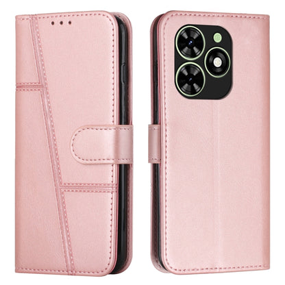 Stitching Calf Texture Buckle Leather Phone Case, For Infinix Smart 8, For Infinix Note 30 VIP