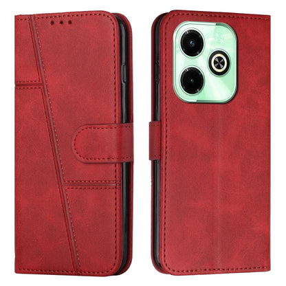 Stitching Calf Texture Buckle Leather Phone Case, For Infinix Hot 70 Pro 5G, For Infinix Hot 70 5G, For Infinix Note Edge 5G, For Infinix Smart 20 4G, For Infinix Note 60 / 60 Pro 5G, For Infinix Hot 60 4G / Hot 60i 4G, For Infinix Hot 60 Pro+ 4G      ...