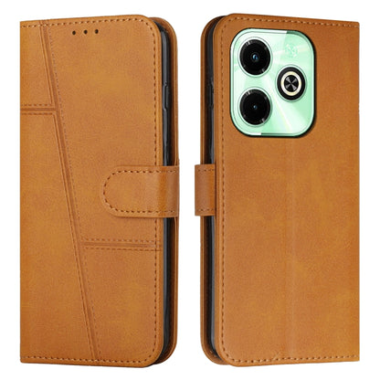Stitching Calf Texture Buckle Leather Phone Case, For Infinix Hot 70 Pro 5G, For Infinix Hot 70 5G, For Infinix Note Edge 5G, For Infinix Smart 20 4G, For Infinix Note 60 / 60 Pro 5G, For Infinix Hot 60 4G / Hot 60i 4G, For Infinix Hot 60 Pro+ 4G      ...