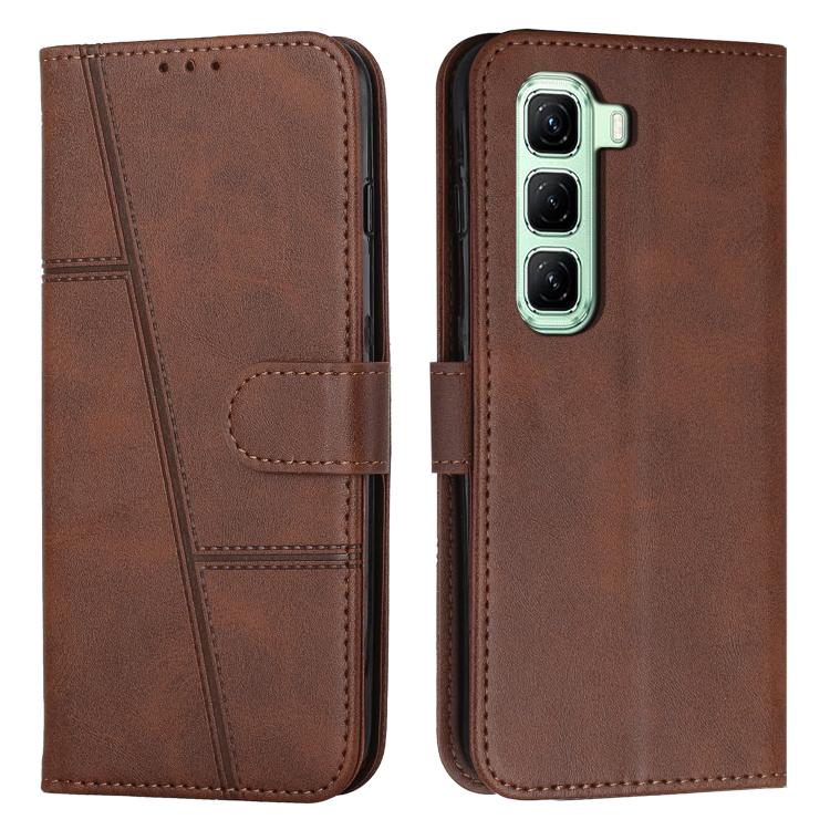 Stitching Calf Texture Buckle Leather Phone Case, For Infinix Hot 70 Pro 5G, For Infinix Hot 70 5G, For Infinix Note Edge 5G, For Infinix Smart 20 4G, For Infinix Note 60 / 60 Pro 5G, For Infinix Hot 60 4G / Hot 60i 4G, For Infinix Hot 60 Pro+ 4G      ...