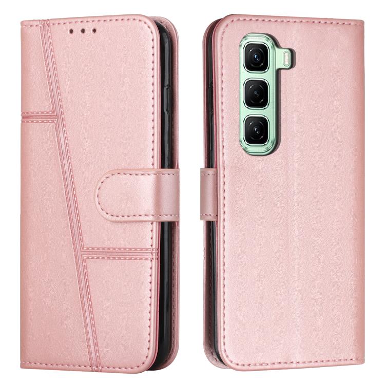 Stitching Calf Texture Buckle Leather Phone Case, For Infinix Hot 70 Pro 5G, For Infinix Hot 70 5G, For Infinix Note Edge 5G, For Infinix Smart 20 4G, For Infinix Note 60 / 60 Pro 5G, For Infinix Hot 60 4G / Hot 60i 4G, For Infinix Hot 60 Pro+ 4G      ...