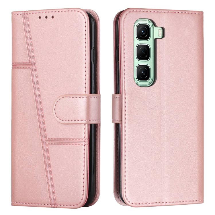 Stitching Calf Texture Buckle Leather Phone Case, For Infinix Hot 70 Pro 5G, For Infinix Hot 70 5G, For Infinix Note Edge 5G, For Infinix Smart 20 4G, For Infinix Note 60 / 60 Pro 5G, For Infinix Hot 60 4G / Hot 60i 4G, For Infinix Hot 60 Pro+ 4G      ...