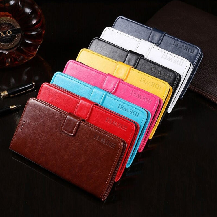 Assorted color leather flip phone cases with card holder and magnetic buckle