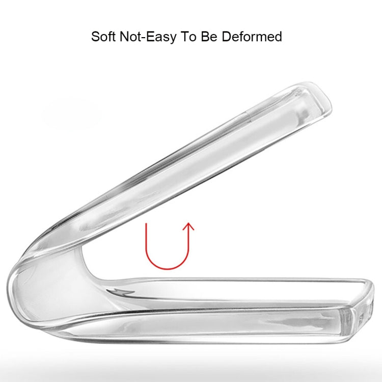 Transparent TPU case with flexible bumper corners for safer everyday protection