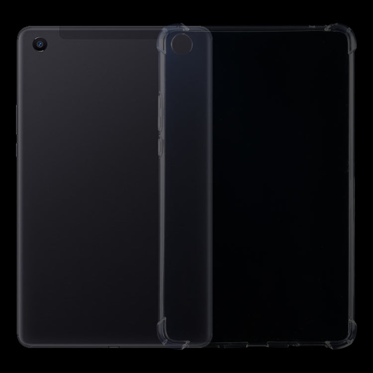Clear TPU protective cover with side access cutouts and snug fit